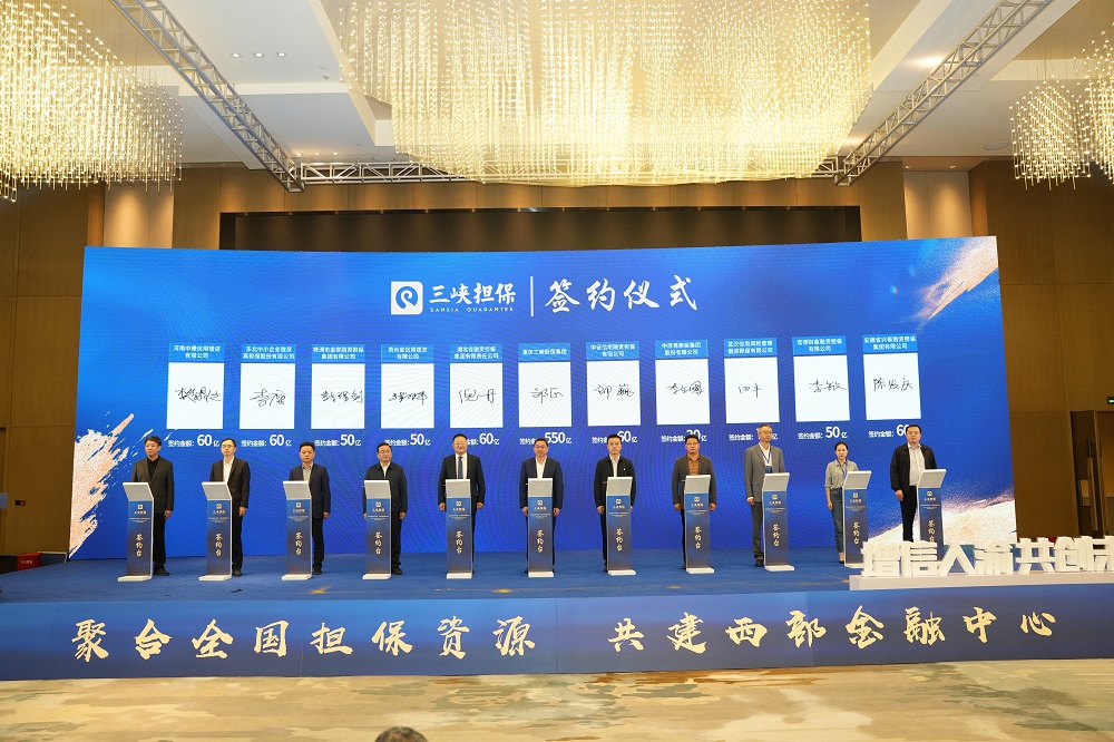 兴泰担保签约全国担保行业首个数字分保平台
