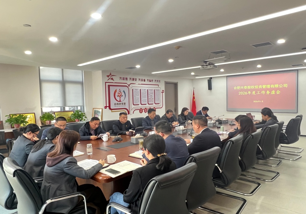 合肥兴泰股权投资管理有限公司召开2026年度工作务虚会